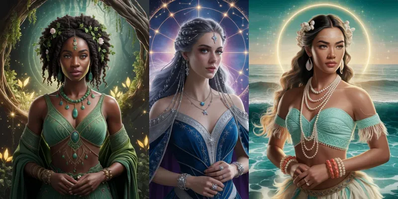 Mystical Muse Characters generated by undefined