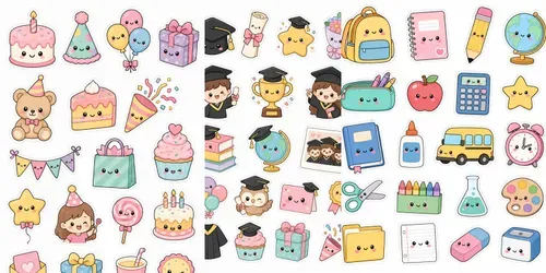 Cute Occasion Sticker Generator generated by chatgpt-image