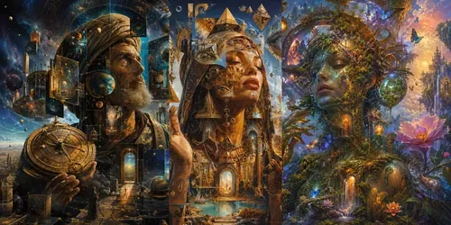 Surreal Dreamscape Portraits generated by chatgpt-image