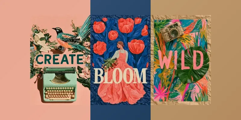 Painted Paper Diorama Poster Art generated by undefined