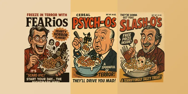 Cereal Box Illustration Parody Directors generated by undefined