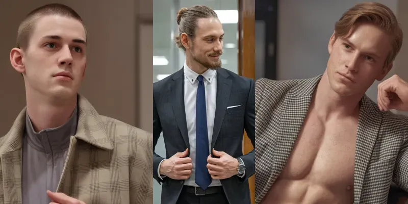 Your Dream Male Model Images generated by undefined