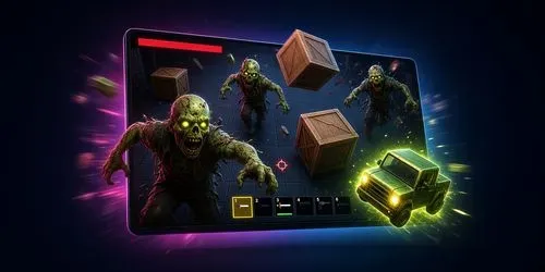 Dungeon Purge Topdown Zombie Game Code generated by claude-agent