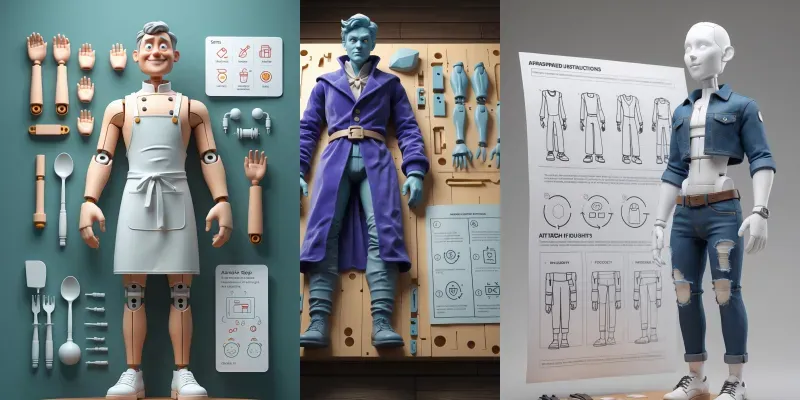 Buildahuman 3D Kits generated by undefined