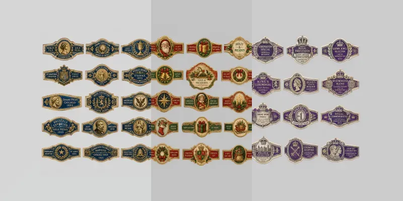 Cigar Band Collector Sheets generated by undefined