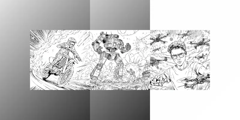 Urban Action Coloring Pages generated by undefined