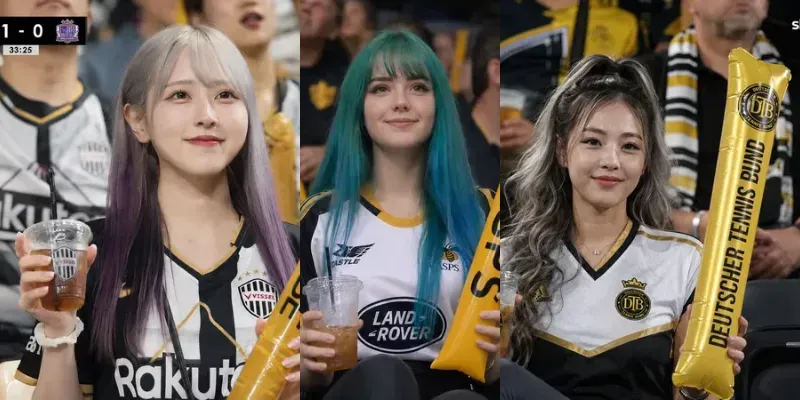 Realistic Sports Fan In Stadium generated by undefined