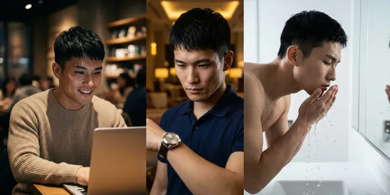 Consistent Japanese Male Models Kenji generated by undefined