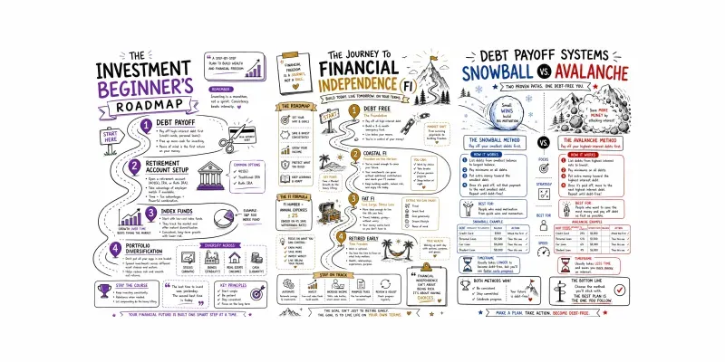 Personal Financial Mastery Sketchnotes generated by undefined