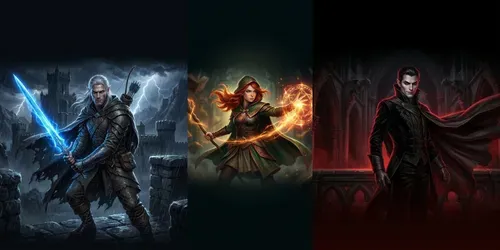 Epic Fantasy Webnovel Cover Art generated by gemini-image