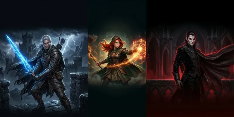 Epic Fantasy Webnovel Cover Art generated by undefined