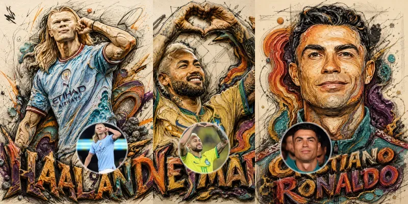 Marbled Mineral Cartoon Portraits generated by undefined