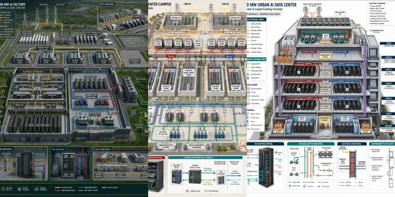 Data Center Power Liquid Coolings generated by undefined