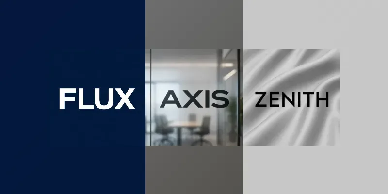 Neominimalist Swiss Style Logos generated by undefined