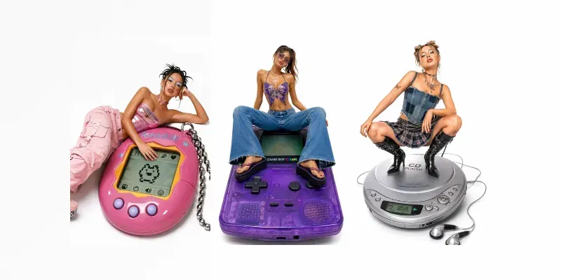 Surreal Y2k Oversized Prop Fashion Editorials generated by undefined