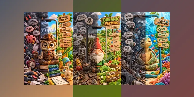 Dual World Infographic Art Pro