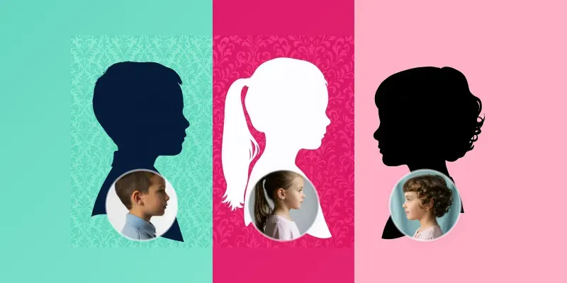 Personalized Custom Silhouette Portraits generated by undefined