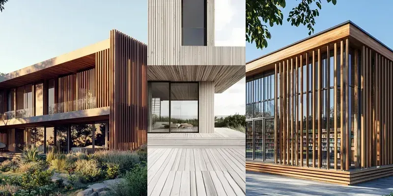 Architecture Timber Cladding generated by undefined