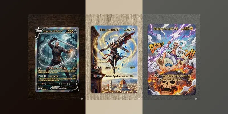 Premium Full Art Pokemon Card Style generated by undefined