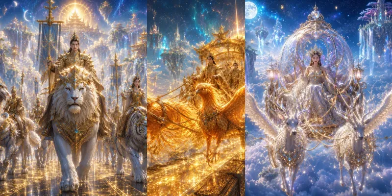 The Celestial Processions generated by undefined