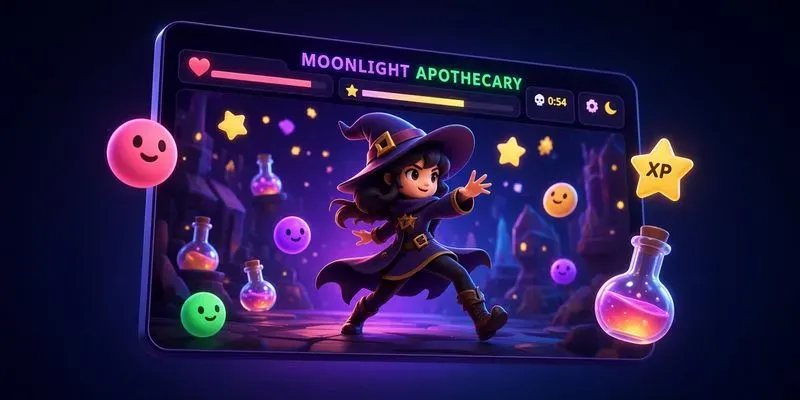 Moonlight Apothecary Potion Game