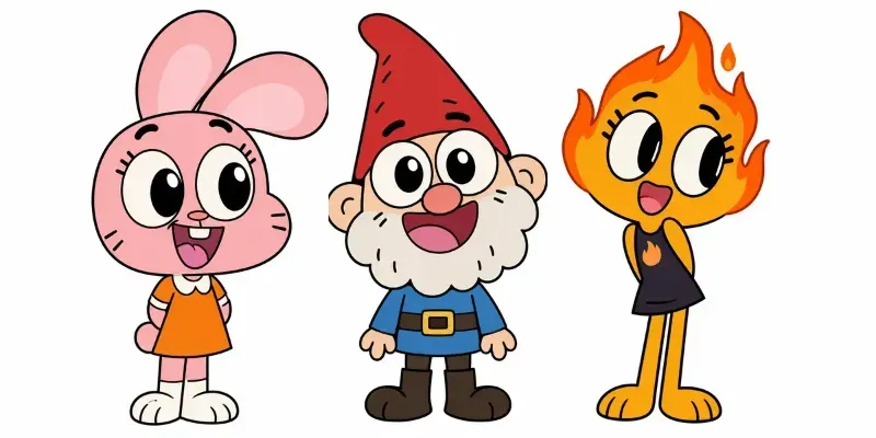 Funny Cartoon Character Designs