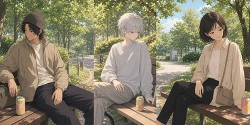 Soft Anime Drink Breaks generated by chatgpt-image