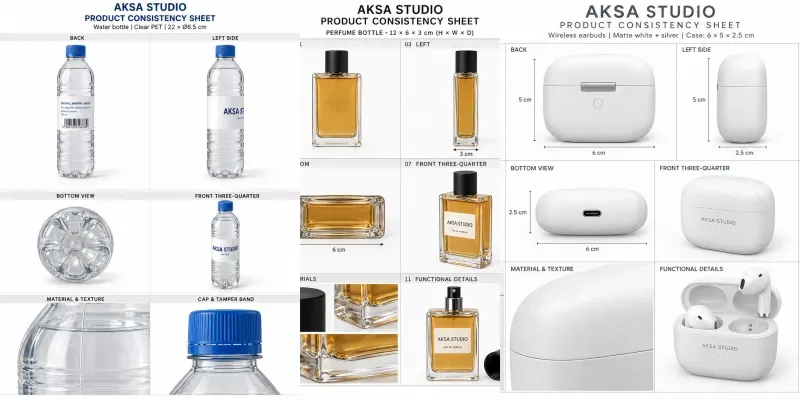 Product Consistency Sheets