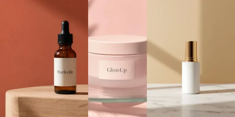 Minimalist Luxury Skincare Product Mockups generated by undefined