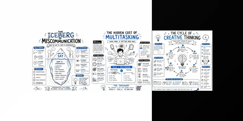 Hand Drawn Problem Solving Infographics generated by undefined
