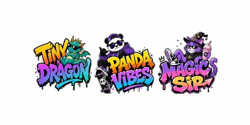 Urban Cartoon Graffiti Logo Fun generated by chatgpt-image