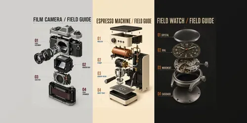 Exploded Product Anatomy Infographics generated by chatgpt-image