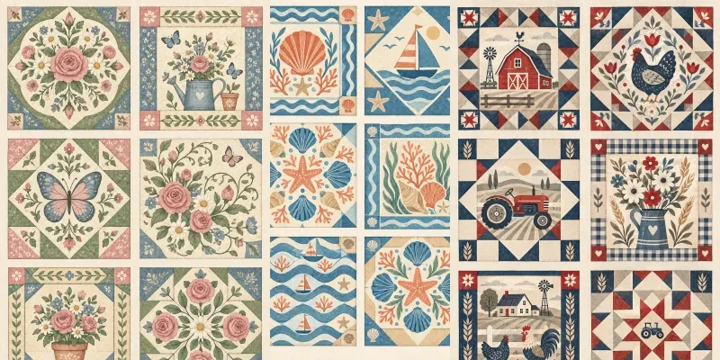 Quilt Block Concept Sheet Builders
