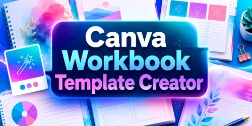 Canva Workbook Template Creator generated by chatgpt-skill