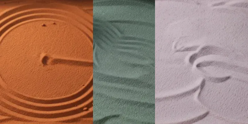 Velvet Sand Raking ASMR Video Generator