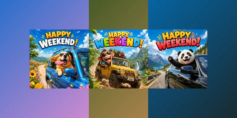 Funny Animal Car Window Joyride Art Sets generated by undefined