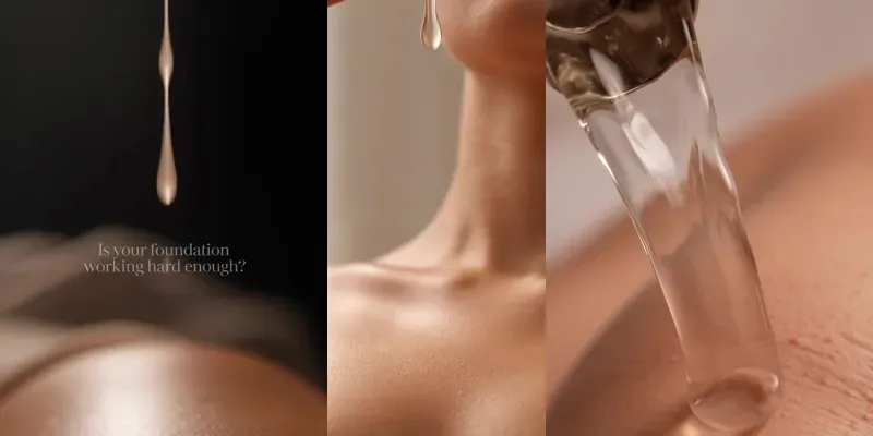 Cinematic Beauty Ad Videos generated by undefined