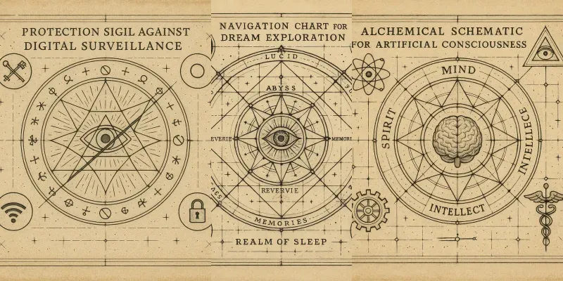 Occult Blueprint Symbols generated by undefined