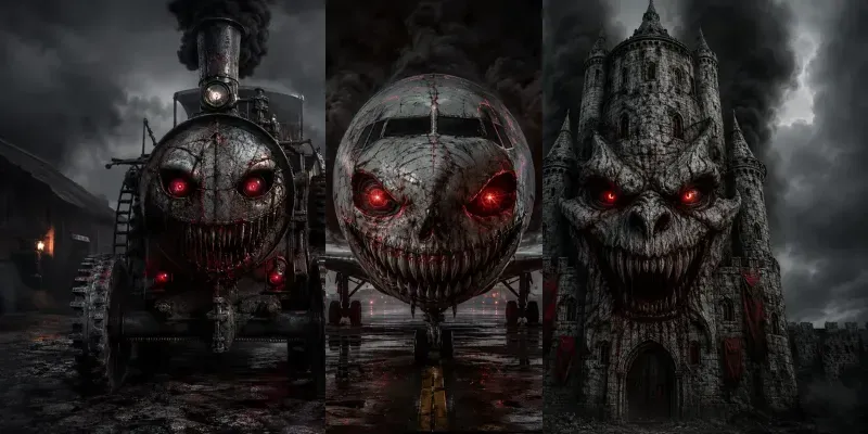 Hyper Realistic Nightmare Horrors generated by undefined