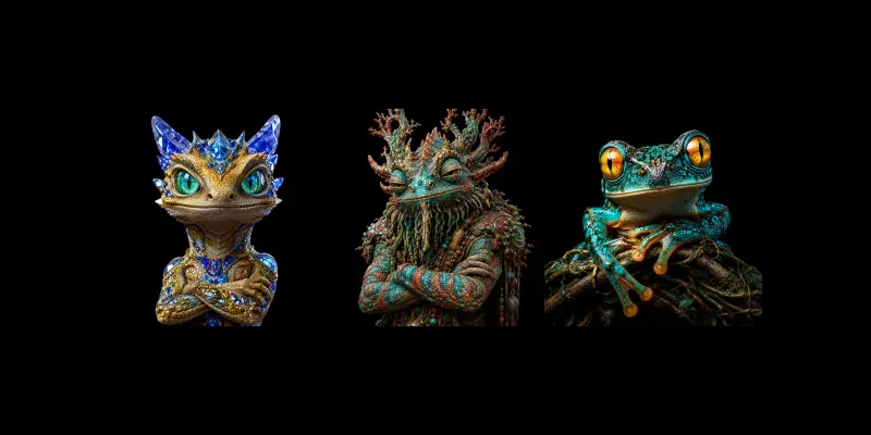 Elite Creature Portraits generated by undefined