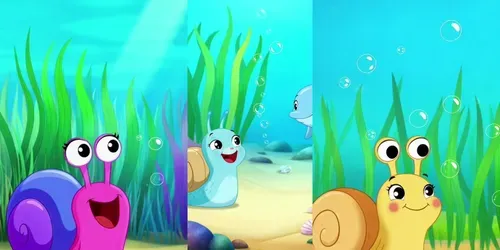 Ocean Friends Nursery Rhymes generated by grok-video