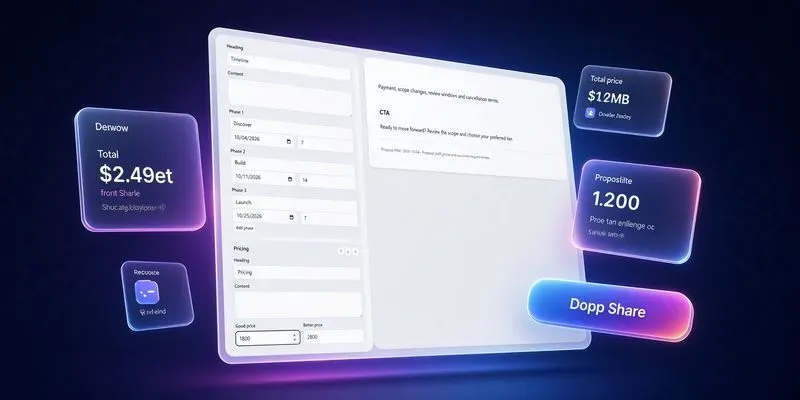Client Proposal Studio App Builder