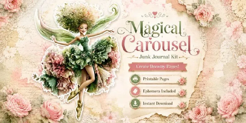Magical Carousel Junk Journals generated by undefined