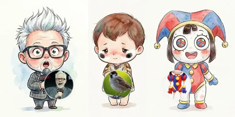 Chibi Child Character Portraits generated by undefined