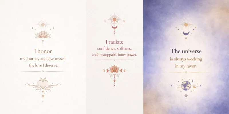 Affirmation Card Generator generated by undefined