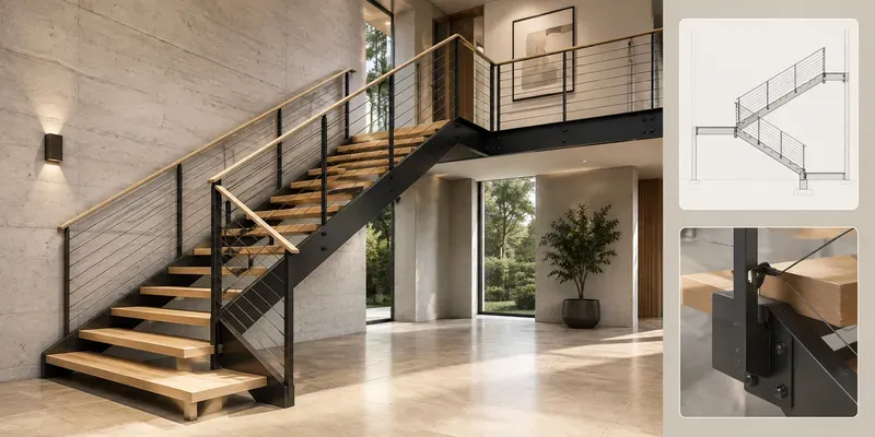 Custom Staircase Railing Generator generated by undefined