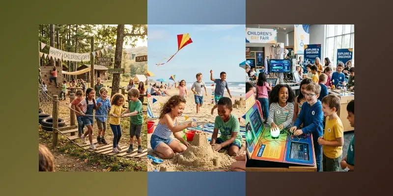 Childrens Day Lifestyle Scenes generated by undefined