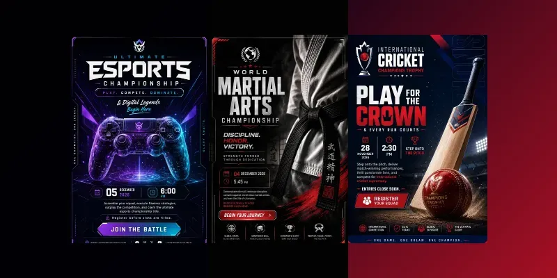 Elite Tournament Poster Packs generated by undefined