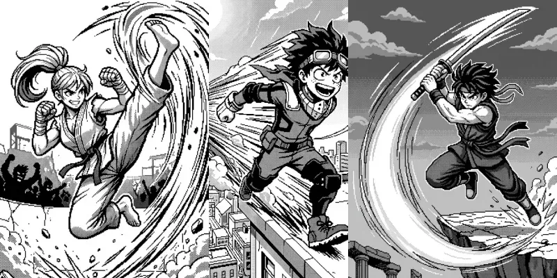 16bit Manga Shonen Pixel Art Studios generated by undefined