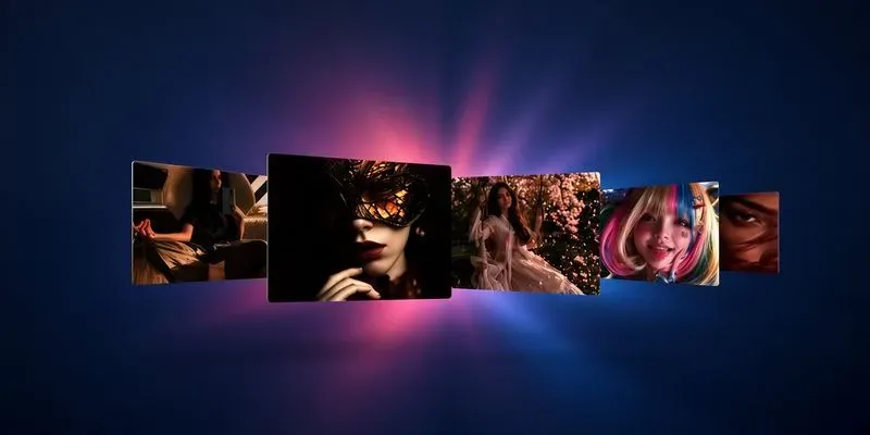 3D Photobooth Collage Studio Web Apps